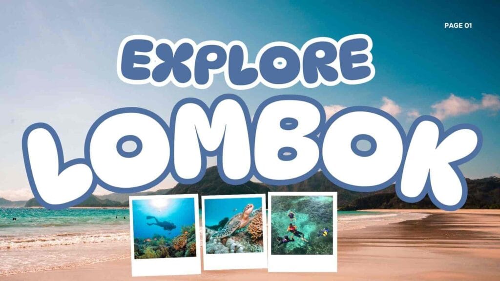 pilihan destinasi terbaik diLombok yang harus dikunjungi pada paket # hari 2 malam
