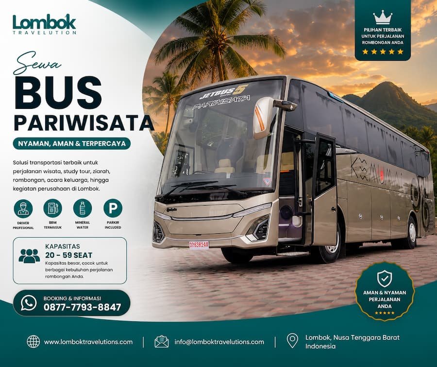Bus Pariwisata Lombok