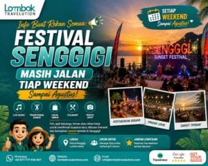 Festival Senggigi masih berlangsung setiap weekend sampai Agustus di Lombok
