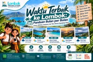 Waktu terbaik ke Lombok berdasarkan bulan dengan panduan cuaca, destinasi, dan aktivitas wisata